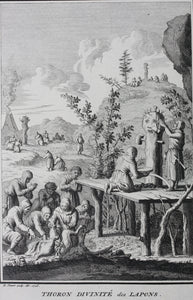 Bernard Picart. Deities of the Lapons. Engraving. 1726