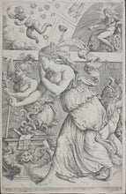Load image into Gallery viewer, Monogrammist ZBM. Pandora&#39;s box. Engraving. 1557.
