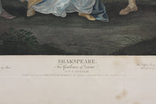 Load image into Gallery viewer, Angelica Kauffman, after. Shakespeare. Two Gentlemen of Verona. Act V. Sc. III. Engraved by Luigi Schiavonetti. Hand-colored. 1792.

