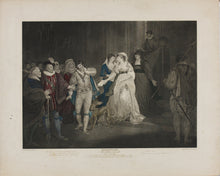 Load image into Gallery viewer, Francis Wheatley, after. Shakespeare. All&#39;s well that ends well. Act V. Sc. III. Engraved by G.S. Facius &amp; J.G. Facius. Hand-colored. 1792.

