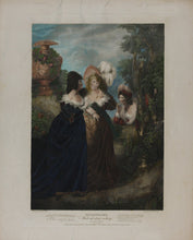 Load image into Gallery viewer, Matthew William Peters, after. Shakespeare. Much Ado About Nothing. Act III. Sc. I. Engraved by Peter Simon. Hand-colored. 1792
