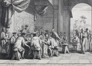 Jan Luyken. The Duke of Alva. Etching. 1679-1684.