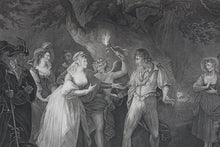 Load image into Gallery viewer, William Hamilton. Shakespeare. As you like it. Act V. Sc. IV. Engraved by Peter Simon. 1792.

