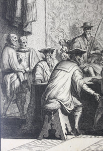 Jan Luyken. The Duke of Alva. Etching. 1679-1684.