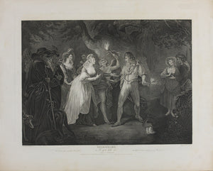 William Hamilton. Shakespeare. As you like it. Act V. Sc. IV. Engraved by Peter Simon. 1792.