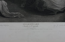 Load image into Gallery viewer, Angelica Kauffman, after. Shakespeare. Troilus and Cressida. Act V. Sc. II. Engraved by Luigi Schiavonetti. 1792.
