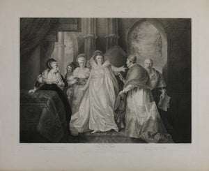 Matthew William Peters, after. Shakespeare. King Henry Eight. Act III. Sc. I. Engraved by Robert Thew. 1796.