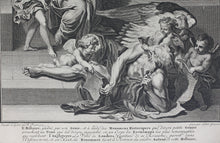 Load image into Gallery viewer, Bernard Picart, after. Allegory of the History of Britain. Engraving by Willem van der Gouwen. 1713.
