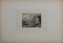 Load image into Gallery viewer, Joseph Mallord William Turner, after. Bridge of Meulan. Engraved by John Cousen. 1835.
