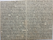 Load image into Gallery viewer, Matthaeus Merian. Death of Theodoric I. Engraving. 1657.
