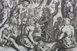 Matthaeus Merian. Lamech. Engraving. 1657