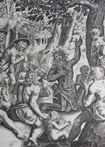Matthaeus Merian. Lamech. Engraving. 1657