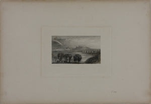 Joseph Mallord William Turner, after. Carlisle. Engraved by Edward Goodall. 1834.