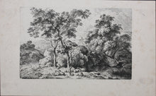 Load image into Gallery viewer, Ferdinand Kobell. Landscape with sheep. Etching. 1793-1825 (c.) (c.)
