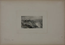 Load image into Gallery viewer, Joseph Mallord William Turner, after. Berwick-upon-Tweed. Engraved by William Miller. 1834.
