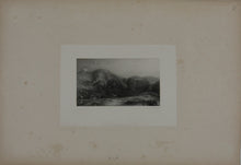Load image into Gallery viewer, Joseph Mallord William Turner, after. Junction of the Greta and the Tees. Engraved by John Pye. 1834.
