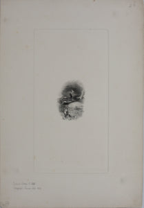Joseph Mallord William Turner, after. The Soldier's Dream. Engraved by Edward Goodall. 1837.