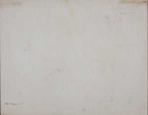 Pierre Thomas Le Clerc, after. Two female heads No. 2. Etching by Roubillac. Late XVII C.