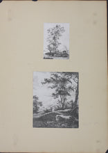 Load image into Gallery viewer, John Thomas Smith. Two Landscapes. Etchings. 1793.
