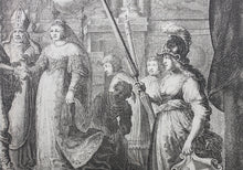 Load image into Gallery viewer, Nicolaes Moyaert, after. The Marriage of Henry IV and Marie de Medici. Etching by Pieter Nolpe. 1638.
