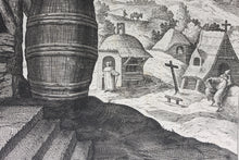 Load image into Gallery viewer, Maarten de Vos, after. 26. Ammon, religious hermit. Etching by Sadeler. Late XVI C.
