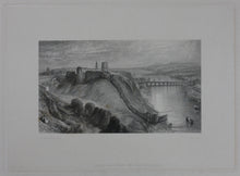 Load image into Gallery viewer, Joseph Mallord William Turner, after. Berwick-upon-Tweed. Engraved by William Miller. 1834.
