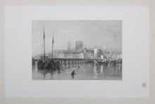 Load image into Gallery viewer, Joseph Mallord William Turner, after. Beaugency. Engraved by Robert Brandard. 1833.
