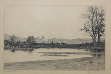 Load image into Gallery viewer, John Ruffin. Rivers End. Etching. C. 1920
