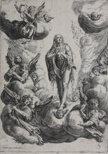 Load image into Gallery viewer, Cherubino Alberti. Mary Magdalen. Engraving. 1571-1615.
