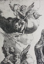 Load image into Gallery viewer, Cherubino Alberti. Mary Magdalen. Engraving. 1571-1615.
