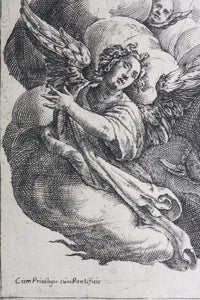 Cherubino Alberti. Mary Magdalen. Engraving. 1571-1615.