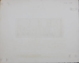 Sébastien Le Clerc. Triumphal Roman procession. Engraving. XVII C. Late impression.