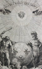 Load image into Gallery viewer, Sébastien Le Clerc. The heroic devise of Louis XIV. Engraving. 1684.
