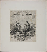 Load image into Gallery viewer, Sébastien Le Clerc. The heroic devise of Louis XIV. Engraving. 1684.
