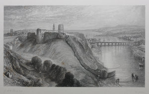 Joseph Mallord William Turner, after. Berwick-upon-Tweed. Engraved by William Miller. 1834.