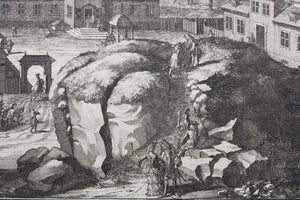 Johannes van den Aveelen. Finstad. Etching. 1708.