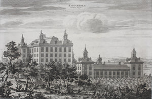 Johannes van den Aveelen. Kaegleholm. Etching. 1708.