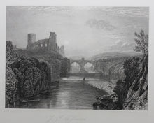Load image into Gallery viewer, Joseph Mallord William Turner, after. Barnard Castle. Engraved by James Tibbits Willmore. 1831.
