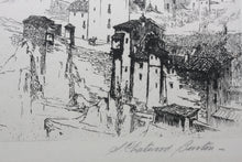 Load image into Gallery viewer, Samuel Chatwood Burton. Cuenca. Spain. Etching. 1924.
