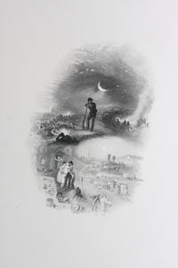 Joseph Mallord William Turner, after. The Soldier's Dream. Engraved by Edward Goodall. 1837.