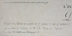 Louise Élisabeth Vigée-Le Brun, after. Innocence taking refuge in the arms of Justice. Engraving by Francesco Bartolozzi. 1783.
