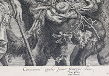 Load image into Gallery viewer, Peter Paul Rubens, after. Diana returning from the Chase. Engraving by Schelte Adamsz Bolswert.  1625-1659.
