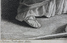 Load image into Gallery viewer, Pietro da Cortona, after. Giuliano Traballesi, after. The return of Hagar to Abraham. Engraving by Carol Faucci. 1766.
