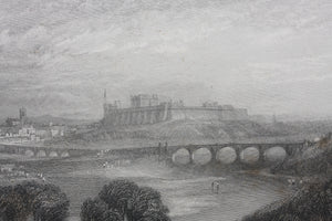 Joseph Mallord William Turner, after. Carlisle. Engraved by Edward Goodall. 1834.