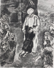 Load image into Gallery viewer, Marc Chagall. Joseph recognized by his brothers. Etching. 1956.

