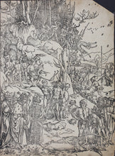 Load image into Gallery viewer, Albrecht Dürer. The Martyrdom of the Ten Thousand. Woodcut. 1496.

