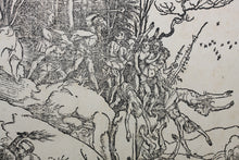 Load image into Gallery viewer, Albrecht Dürer. The Martyrdom of the Ten Thousand. Woodcut. 1496.
