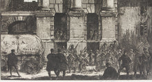 Load image into Gallery viewer, Frederick Garrison Hall. Old house in Vicenza. Etching. 1920.
