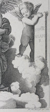 Load image into Gallery viewer, Raphael, after. Marcantonio Raimondi, after. Poetry. Engraving by Ferdinand Ruscheweyh. 1829.
