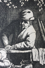 Load image into Gallery viewer, Adriaen van Ostade, after. A mother and child playing. Etching by David Deuchar. 1784.
